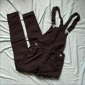 Zumiez Almost Famous Black Denim Overall